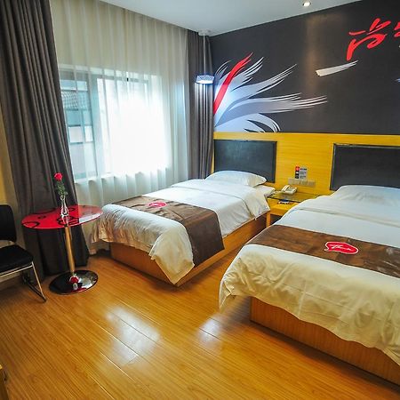 Thank Inn Chain Hotel Hunan Changsha Furong District Railway Station Exterior foto